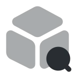 Box Search SVG Icon